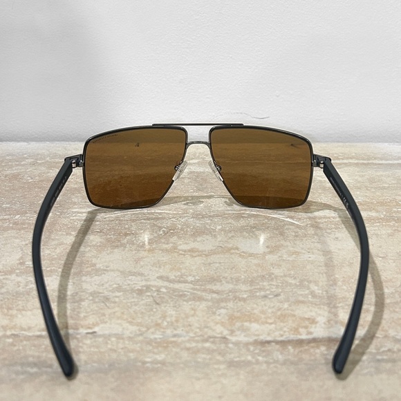 Armani Exchange Sunglasses Matte Gunmetal Polarized Brown - Picture 4 of 6